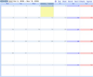 google calendar