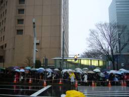 沿道の応援の皆さん